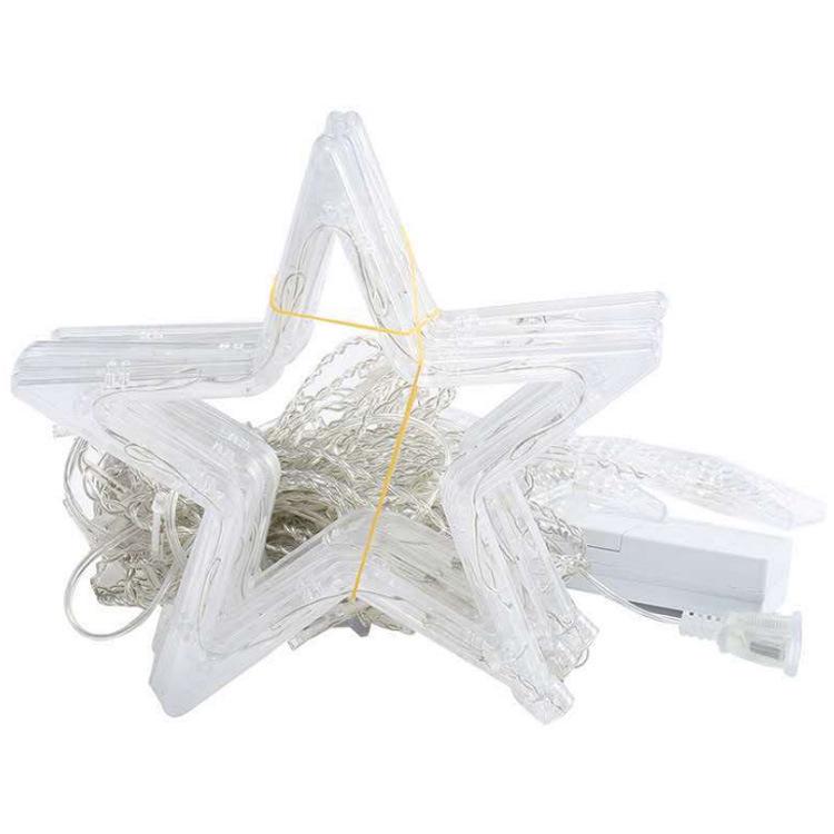 Pentagram Star Decorative String Lights - Perfect for Camping, Parties, Christmas, Festivals, or Weddings