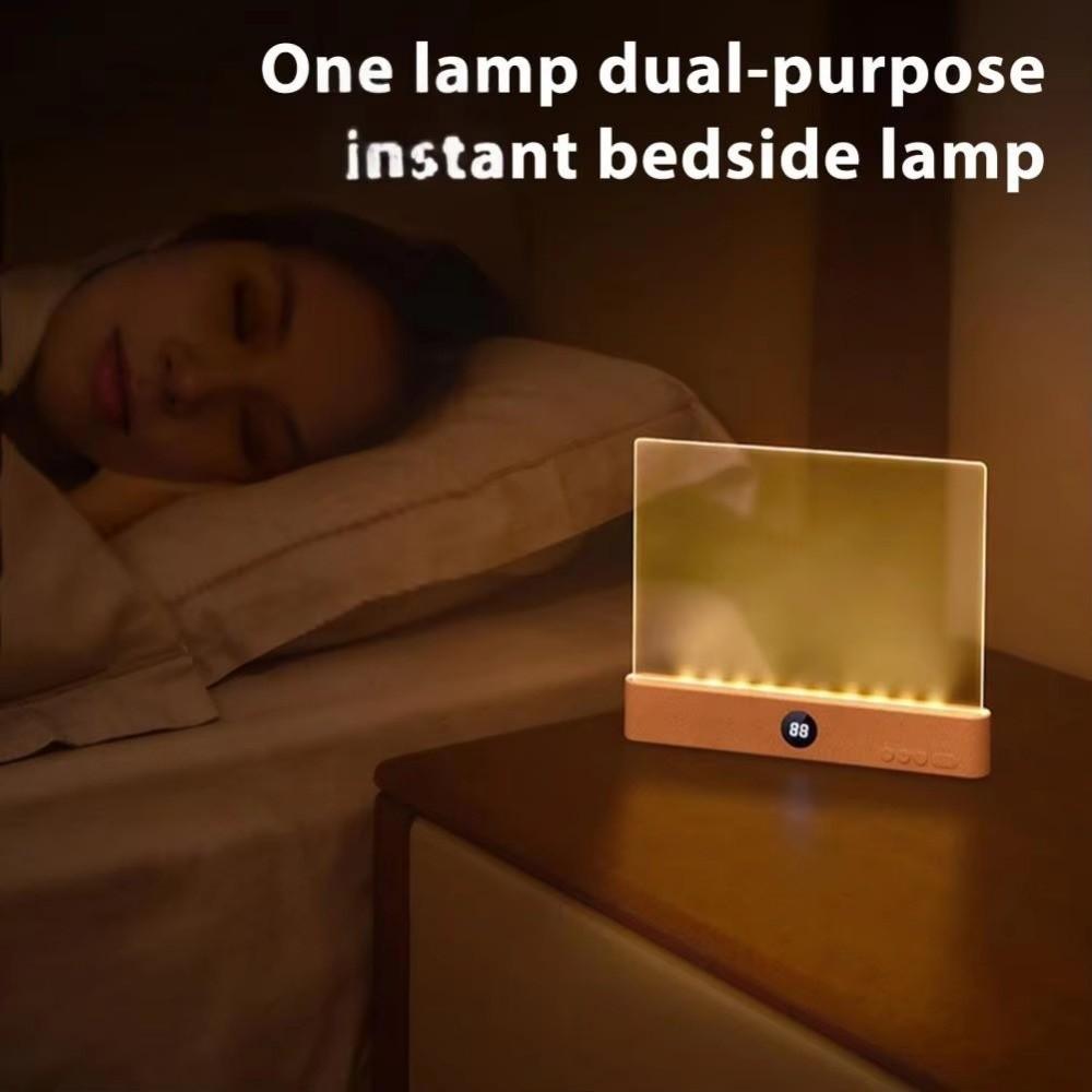 Eye-Caring Design LED Panel Book Light USB Rechargeable 3 Colors Light Clear LED Flat Light Timer Function