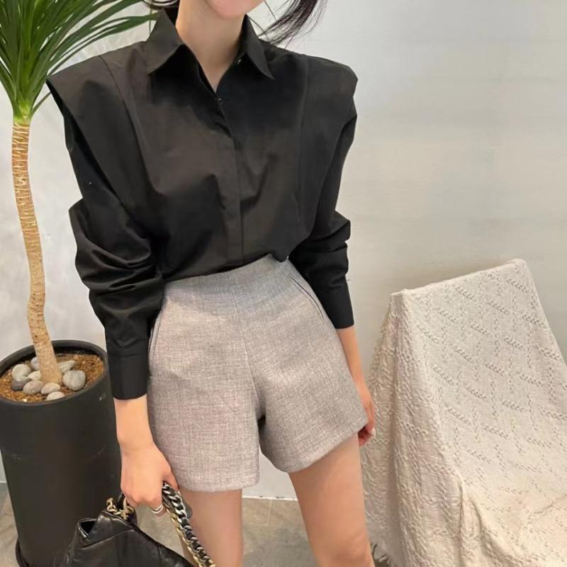 Fashion Long Sleeve Loose Blouses Street Office Elegant Tops Shirt OL Women's Shirt Autumn 2025 New Chic Women Blouses and Tops Shirts 2952