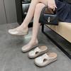 Thick-soled Slippers Flip-flops Women's 2025 Non-slip Comfortable and Lightweight Eva Fashion Heightening Slope Sandals Ins Summer