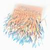 1-5Yards Mesh Tassel Fringe Sequins Lace Trim Stage Perform Latin Dress Wedding Clothes Tassels Fabric DIY Sewing Accessories