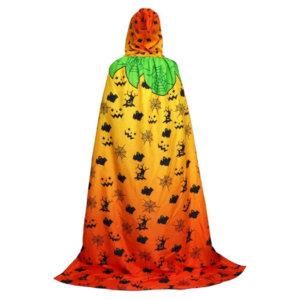 Castle Halloween Costume Cosplay Props Pumpkin Spider Web Cape Performance Property