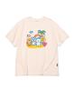 MISTER CHILD Palm Family T-Shirt Cream