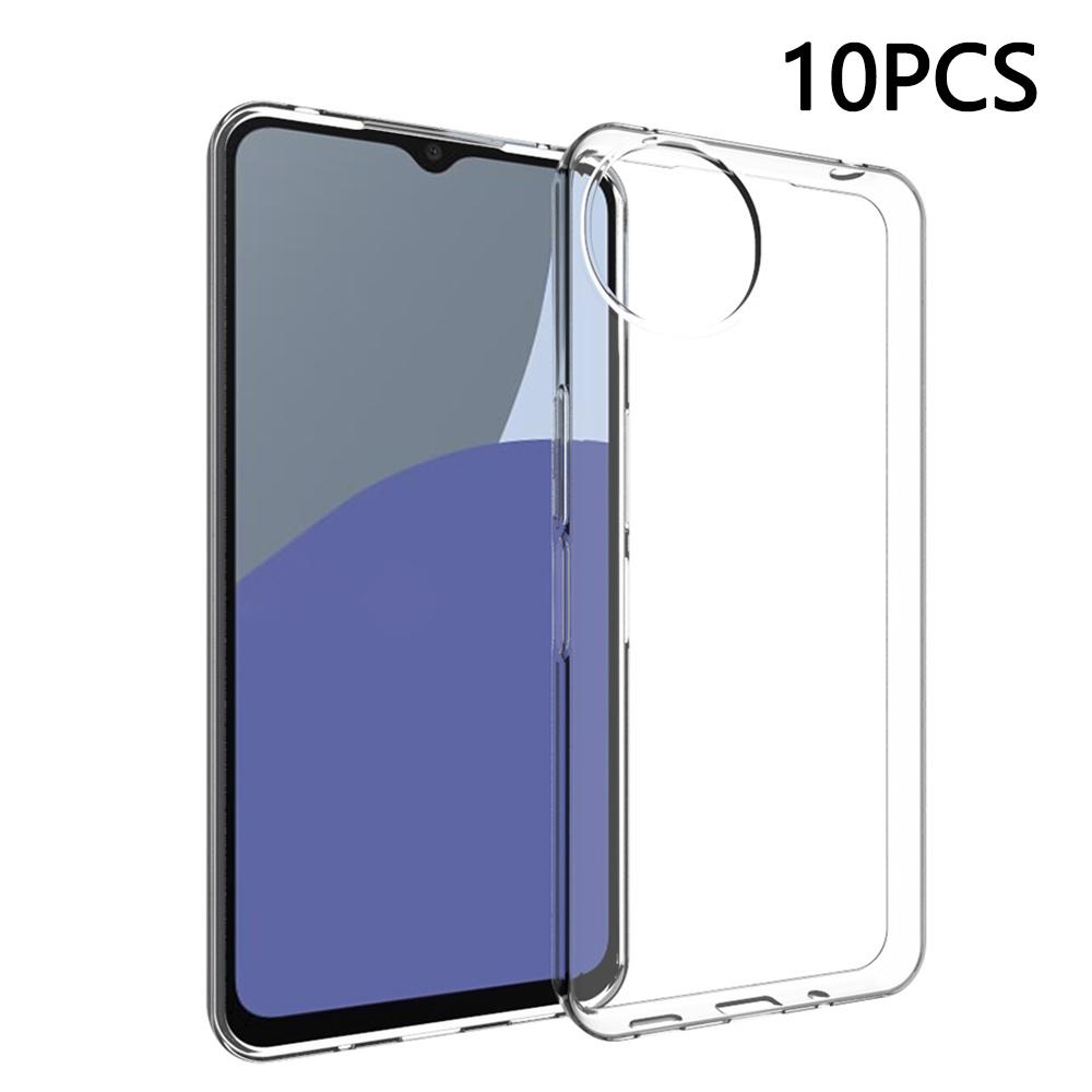 

10Pcs/Pack For Sharp Aquos Wish5 Case Watermark Free TPU Protective Clear Phone Cover As Shown A