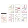 Vintage Memo Pads 30 Sheets, 15.4x9.4cm Non-adhesive Junk Journal Paper for Scrapbooking