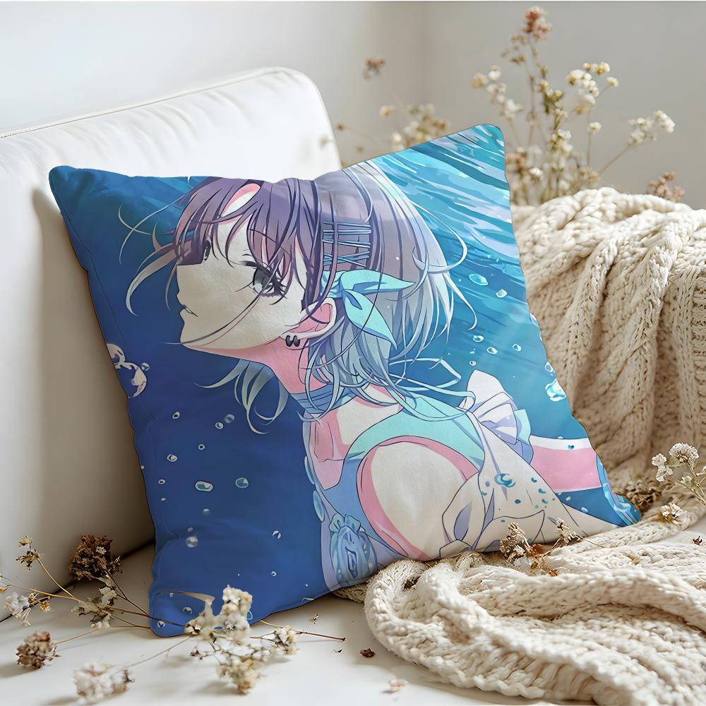 Cushion Cover  Linen  SkinFriendly Soft Decorative Case for Sofa Home Decor Anime Toru Asakura Pillow cover