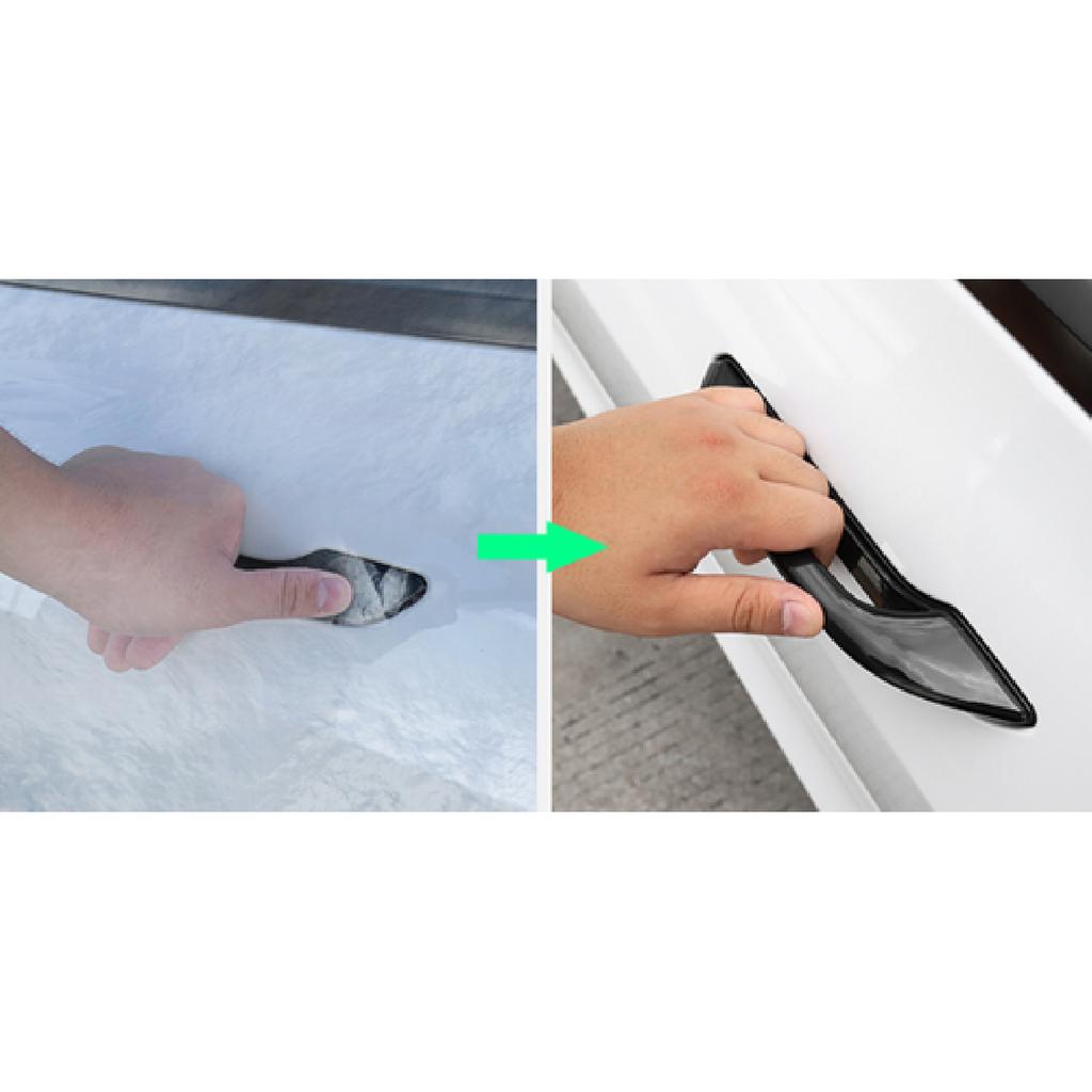 For Tesla Model 3/Y 2017- Gloss Black Outside Door Handle Cover Trim 4PCS