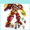 Stalowy Mech Hulk Model Montażowy Klocki Ozdoba Z Ruchomymi Połączeniami Dla Kreatywnych Dzieci