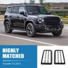 Rear Bumper Light Covers, Front Fog Light Covers, and Taillight Protectors for Jetour Travelers (Models 23-24) - 1 Pair.