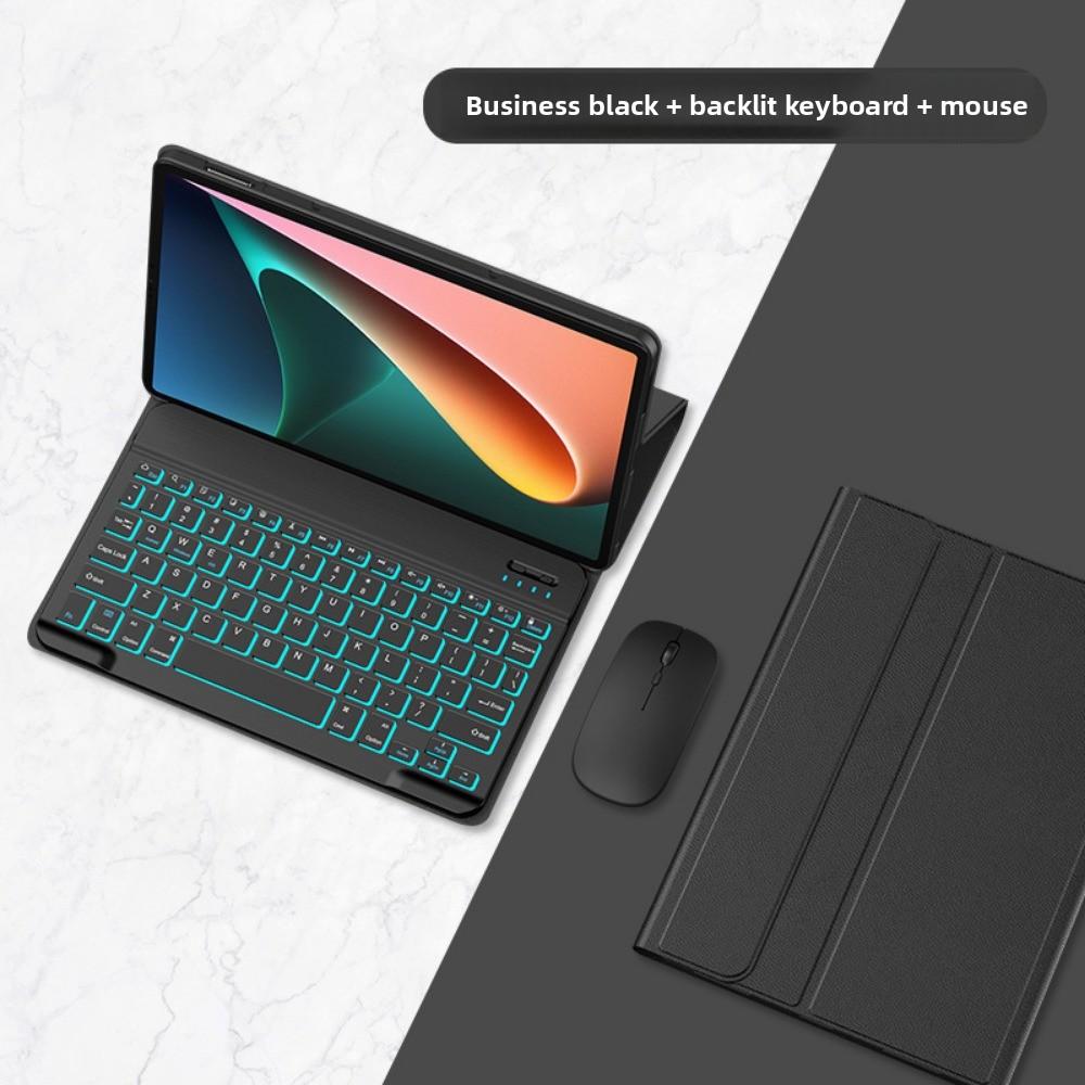 Xiaomi Pad 6 5 Pro Bluetooth Keyboard Case 11 Inch Magnetic Cover with Redmi Tablet 6s Pro 12.4 Leather Stand