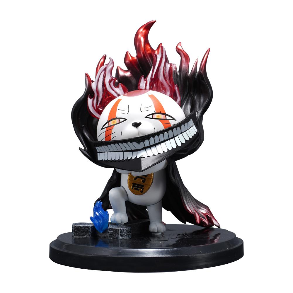 Anime figure Turbo Granny Okarun standing Pose Action Figure Turbo Granny figurine cute Luck Cat statue Car decoration doll Gift