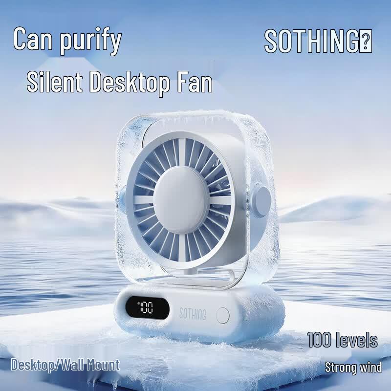 SOTHING Portable Rechargeable Desktop Fan