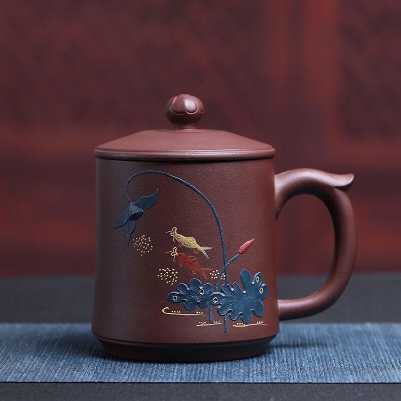 Yixing Zisha Handmade Purple Clay Tea Cup