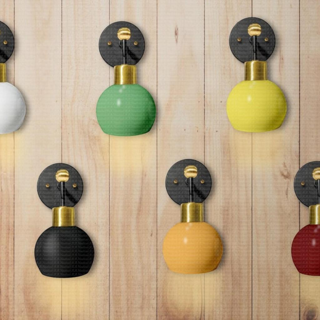 Bell Vanity - Bathroom Lighting - 1 Light Vanity - Light Fixture - Wall Sconce Lamp Lighting - Wall Fixture (Single Light, Multiple Colors)