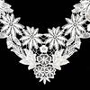 Refreshing Flower Embroidery Lace Collar Sewing Handcrafts DIY Applique Decor
