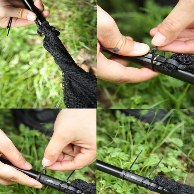 Clip Robusta per Rete Installazione Facile Gancio per Rete da Pesca Clip Fissaggio Rete da Pesca Gancio per Pescatori Accessorio Attrezzatura da Pesca