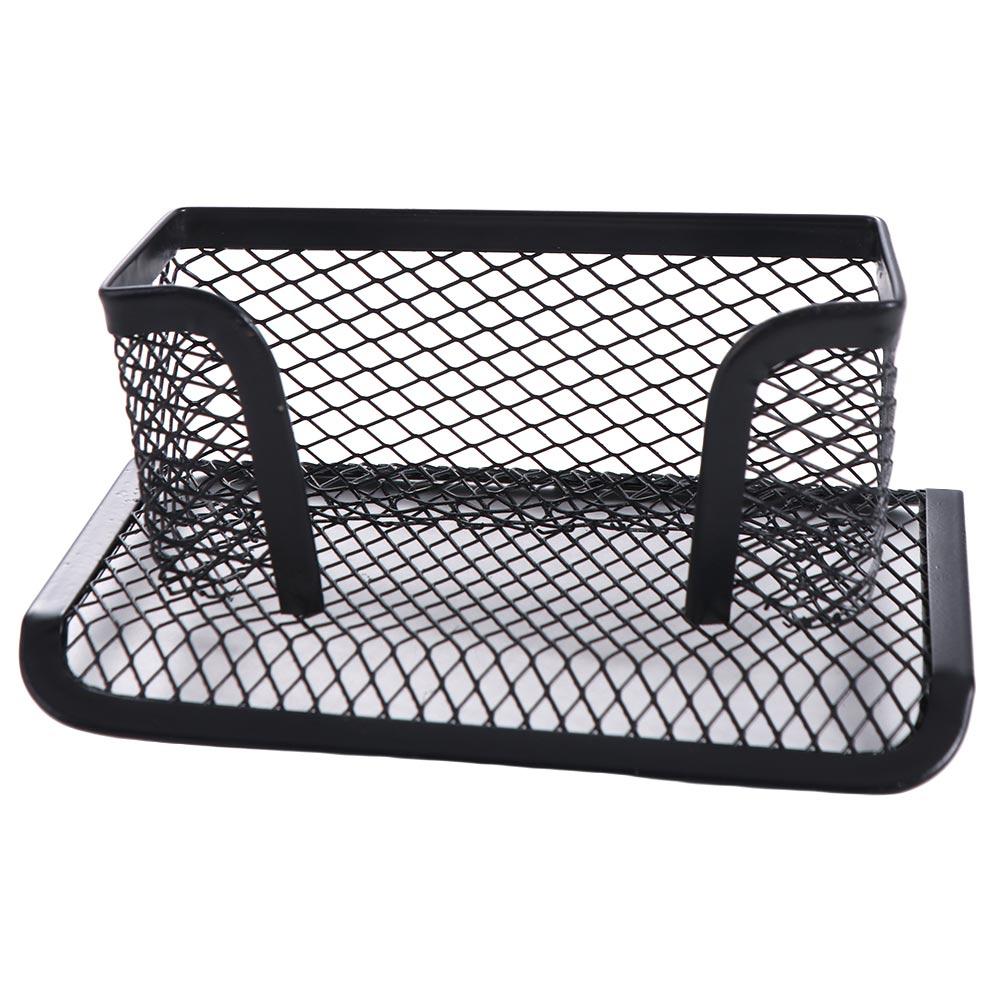 Metal Mesh Business Card Display Stand Display Bracket Name Card Display Holder  Countertop