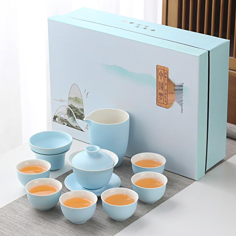 Simple Ceramic Kung Fu Tea Set
