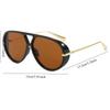1PC new sunglasses, European and American INS toad lenses, fashionable driving sun visors