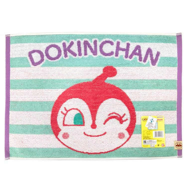 Marushin Washable Anpanman and Bath Antibacterial and 6785017900 Dokin-chan Mat, 100% Cotton, Deodorizing,