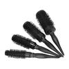 Round Brush Set Alloy Hair Styling Black Curling Round Hair Brush for Blow Drying Student