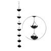 Japanese Style Metal Tulip Rain Chain 7 Cups Hanging Rain Chain for Gutters Flower-shaped Directs Water Rainwater Diverter Chain