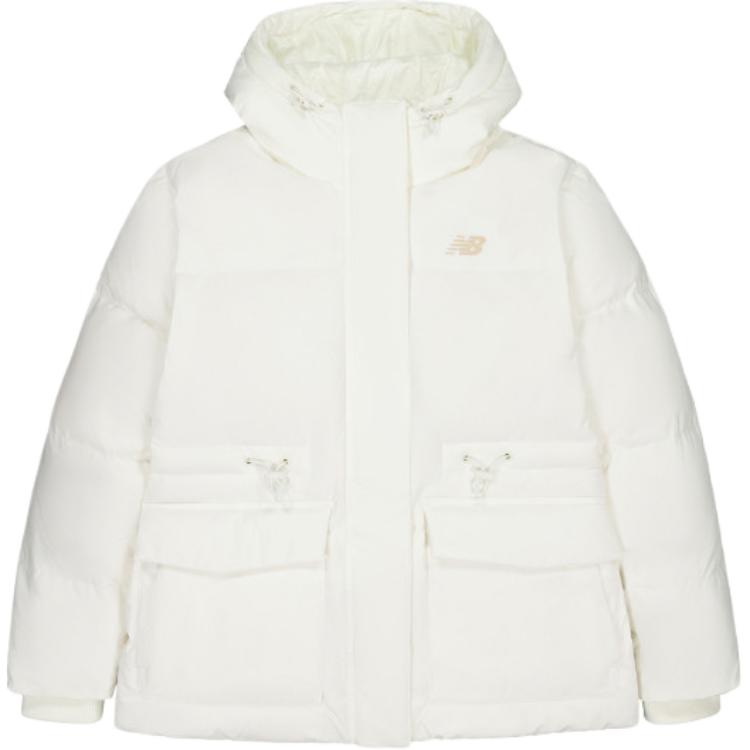 Женская пуховая куртка New Balance Белая AWJ43356-CIC L