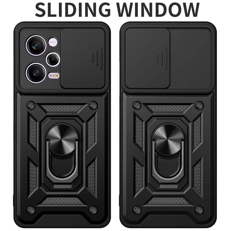 Slide Lens Case For Xiaomi Redmi Note 13 13C Redmi13 Shockproof Protect Cover for POCO C65 F5 X5 F6 X6 M6 Pro 4G 5G Phone Cases