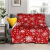Christmas Printed Flannel Throw Blankets, Soft, Warm, Living Room, Bedroom, Bed, Sofa, Couch Gifts, Dropshipping