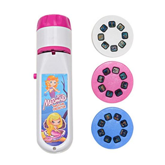 

Dinosaur Projector Flashlight for Kids 24 Animal Images with 3 Discs Adjustable Focus Night Light And