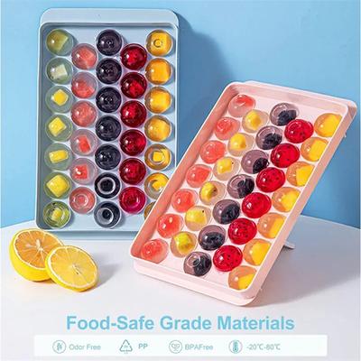 Ice Ball Maker Moldes Silicona BPA Free with Removable Lids Mold Ice Cube Trays Ice Cube Mold Kitchen Accessories Popsicle Mold