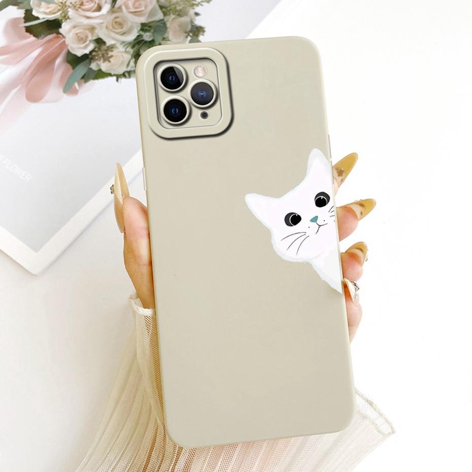 New Fashion Phone Case For iPhone 11 Pro Max iPhone11 11Pro Soft Silicone Cases For iPhone 11ProMax Shockproof Covers Bumpers
