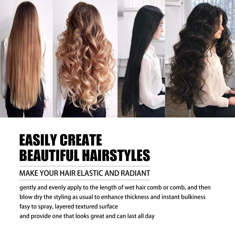 JAYSUING Hair Styling Spray, Strong Hold, Lightweight, Natural Shine, Easy To Comb, Fresh Scent, Unisex, 300ml