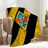 Yellow Black Kairat Blanket Lightweight Ideal Bedding Blanket Perfect for Travel, Camping, Living Rooms, Offices, Sofas, Fan Christmas gift