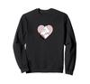 Moomin & Moominmamma Heart Trimming Sweatshirt