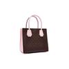 Michael Kors Handtasche [Empfehlung Ei] Mercer presbyopische Farbabstimmung Leder Akkordeon-Tasche Schulter-Crossbody mittlere Größe Damen mittlere Größe