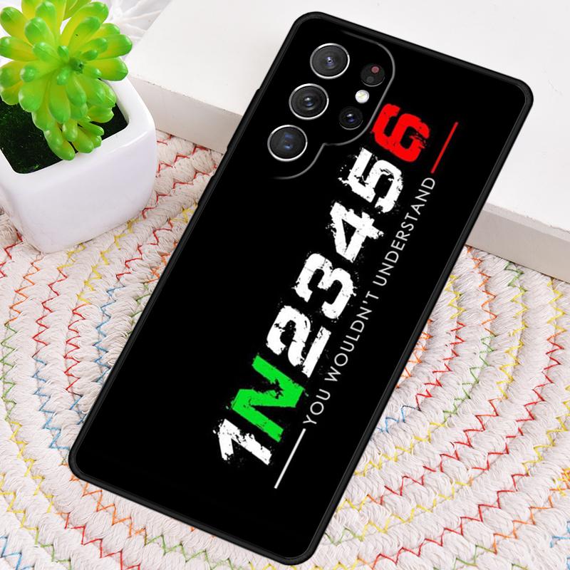 Motorcycle Gear Silicone Phone Case For Samsung Galaxy Note 10 Pro S26 S25 S24 S23 S22 S21 Plus S25Ultra Capa Cover