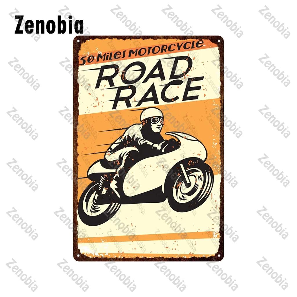 Motorräder Metallschilder Blechschild Ace Cafe London Straßenrennen Wandaufkleber Isle of Man TT Garage Bar Kneipe Heimwanddekoration