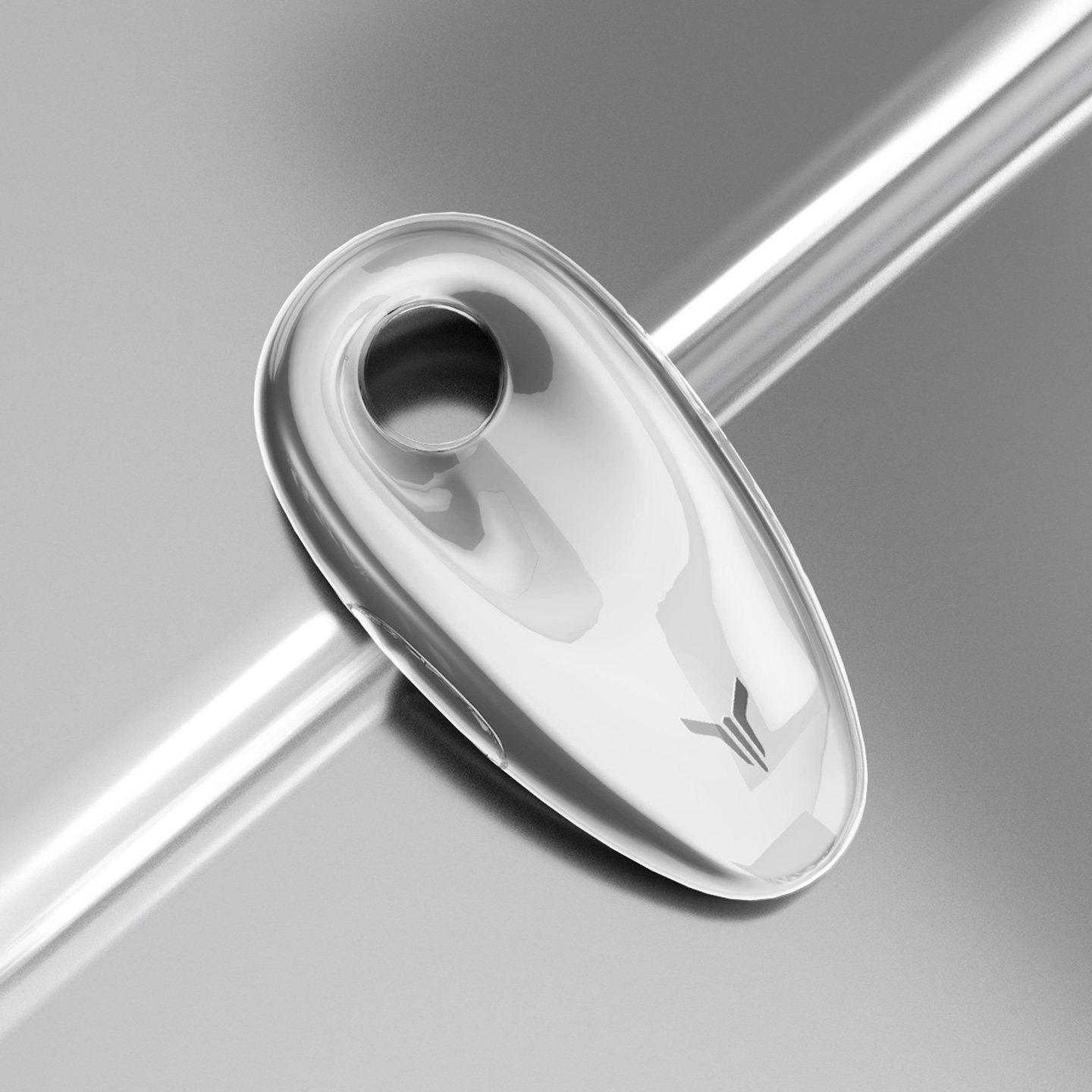 Lantu Key Case for Zhiyin Zhuiguang Car (23-25 Model): Ultra-Thin Transparent Shell with Free Buckle