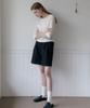38COMEONCOMMON Waffle Three-Quarter Sleeve T-Shirts (Ivory)