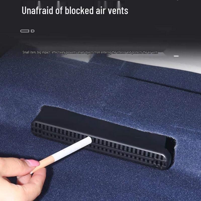 Zhijie S7 Interior Upgrade: Air Vent Dust Cover, Under-Seat Anti-Clogging Cover, Decorative Cover.