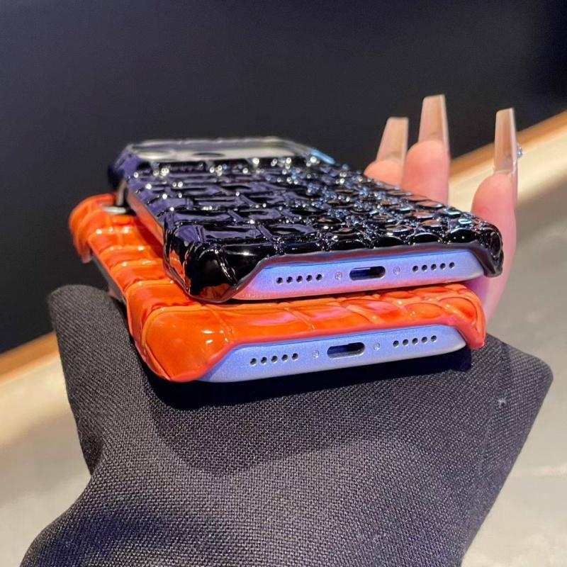 Retro Bright Glossy Crocodile Leather Case For iPhone 17 Air 16 15 14 13 Plus Pro Max 11 Business Shockproof Armor Cover
