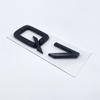 3D Letters Numbers Emblem for Audi A3 A4 A5 A6 A7 A8 Q2 Q3 Q5 Q7 Car Trunk Lid Nameplate Badge Logo Sticker Chrome Glossy Black