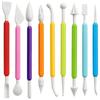 9 Pcs Diy Clay Carving Tools Set, Modeling Brushes & Shapers For Polymer Clay, Cake Decorating And Rubber Crafts