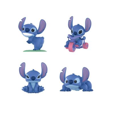 52TOYS BLINDBOX Stitch Always Together Series PVC & ABS Trading Figures, Box of 4