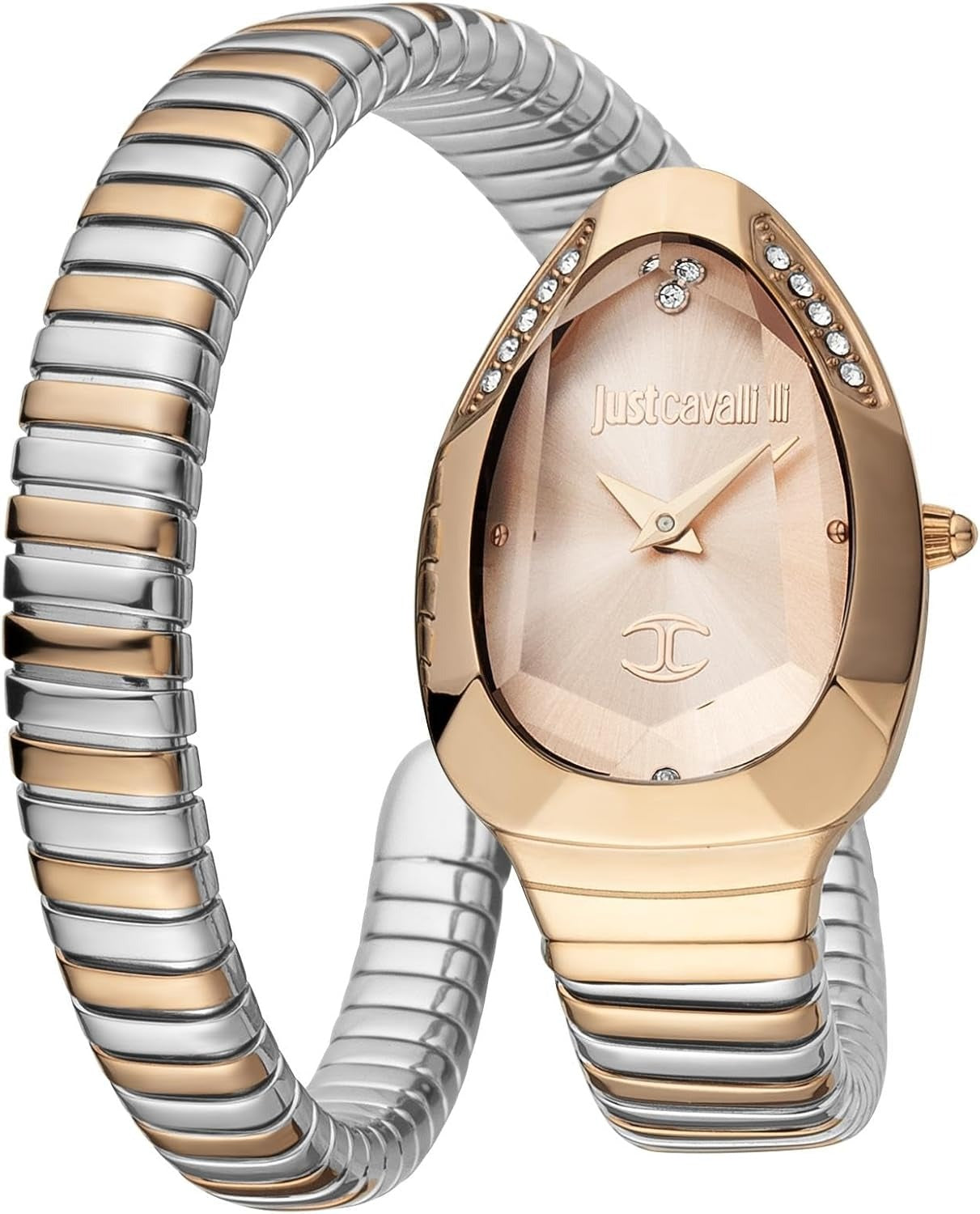 Just Cavalli Serpente Metallica Rose Gold