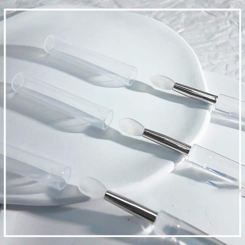 Nail Art Silicone Brush 3D Carving Painting Pencil Uv Gel Polish Mirror Powder Glitter Sculpture Stick Manicure
