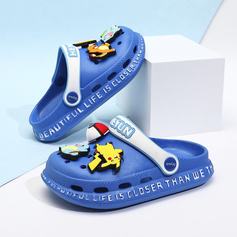 

Trendy Kids Lightweight Clogs With Ventilated Design Perfect For Adventures Summer StyleA,130