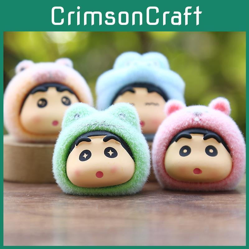 Shin Crayon Chan Animal Dress Up Toy Room Decoration Micro Landscape Ornament