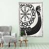 Tapestry Viking Raven Wall Hanging Mysterious